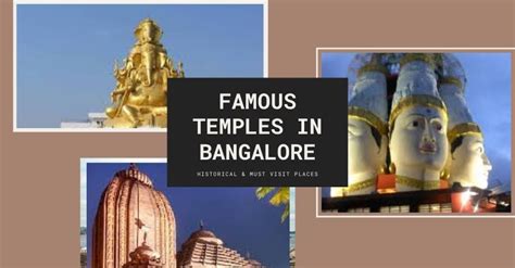 famous   visit temples  bangalore
