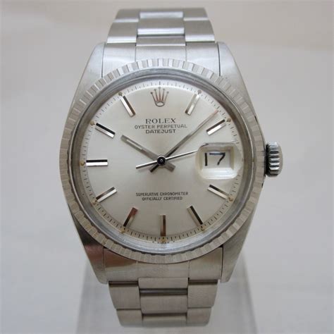 Rolex Datejust Mm Automatic Acciaio Ref