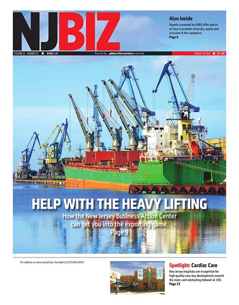 Aug 29 2022 Edition Of NJBIZ NJBIZ