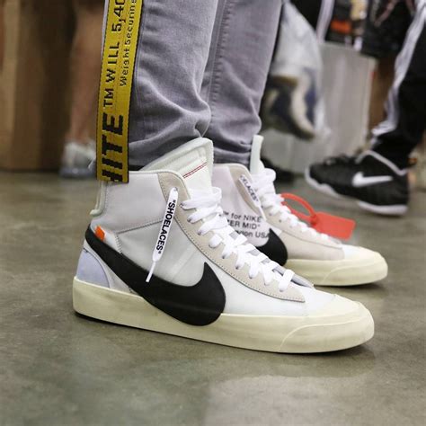 The 10 Off White Nike Blazer Mid Sneakers Men Fashion Sneakers