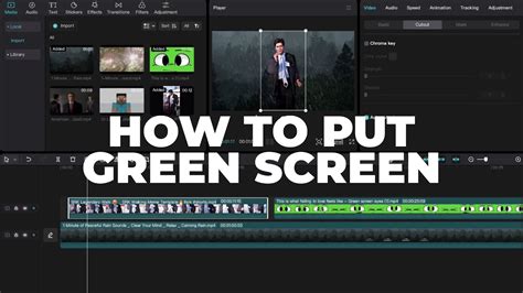 How To Put Green Screen On Capcut Pc 2023 Youtube