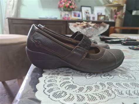 Hush Puppies Body Shoe Mary Jane Style Brown Leather Womens Fashion Footwear Flats On Carousell