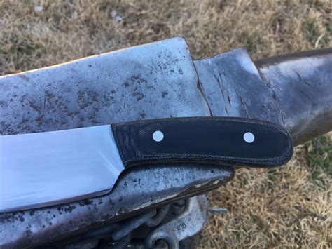 Hand Forged Tactical Chopper Knife 5160 High Carbon Steel Etsy