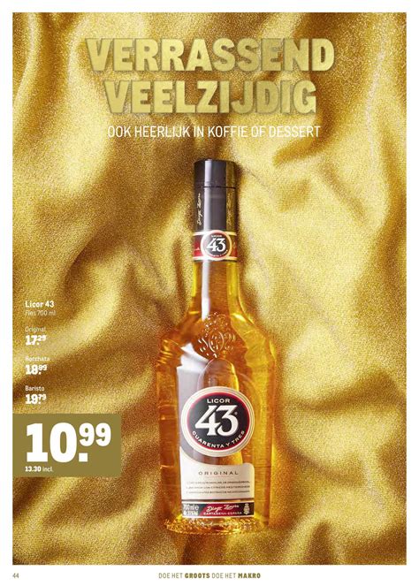 Licor Aanbieding Bij Makro Folders Nl