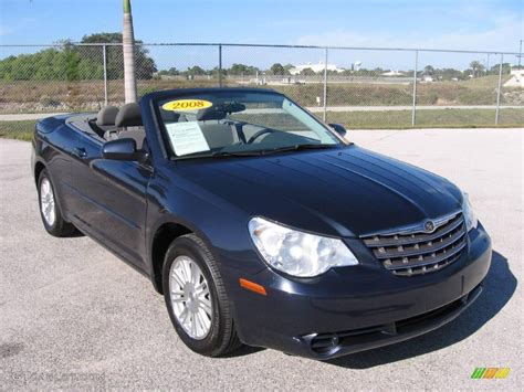 Modern Blue Pearl Chrysler Sebring Touring Convertible