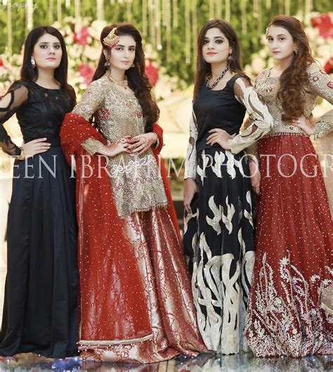 Brides Sisters And Cousins Barat Dresses Sisters Dress Pakistani