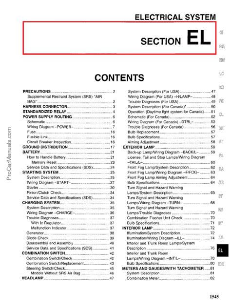 Electrical System | PDF