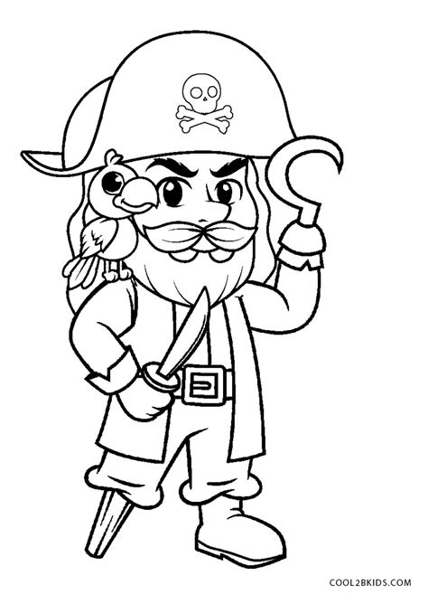 Free Printable Pirate Coloring Pages For Kids