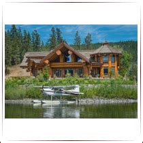 Дом из бревна Post & Beam, строительство в Клепиковском районе ...