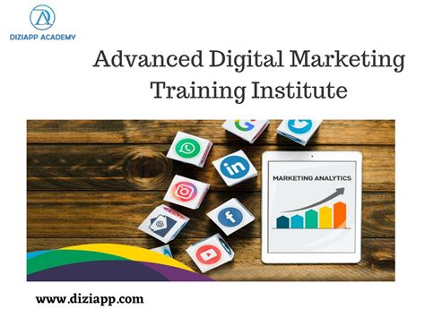 PPT Advanced Digital Marketing Training Institute PowerPoint