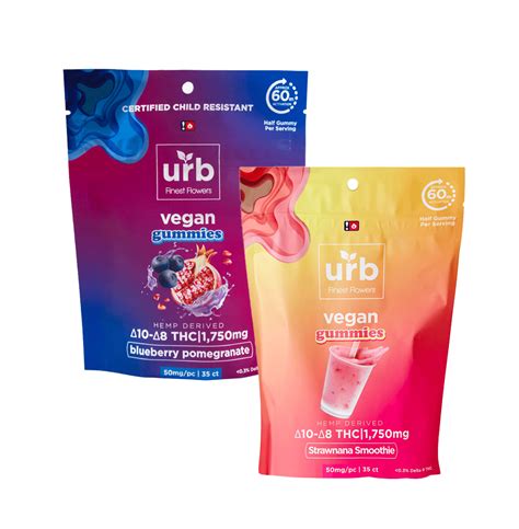 Urb Delta Vegan Gummies Mg Vape O Fishtown