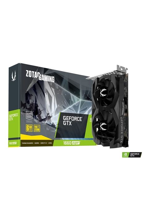 Zotac Zt T16620d 10m Gtx 1660 Super Amp 6gb Gddr6 Hightech