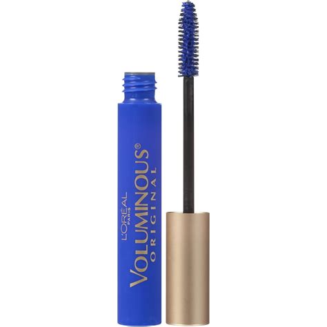 Loreal Paris Voluminous Original Washable Bold Eye Mascara Cobalt Blue 026 Fl Oz Walmart