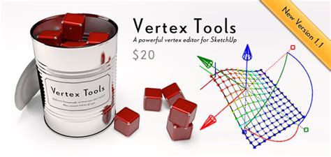 Vertex Tools | SketchUp Plugin Index