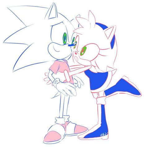 Pin By Ksenia Wag On Sonamy Star Wars Art Amy The Hedgehog Sonic