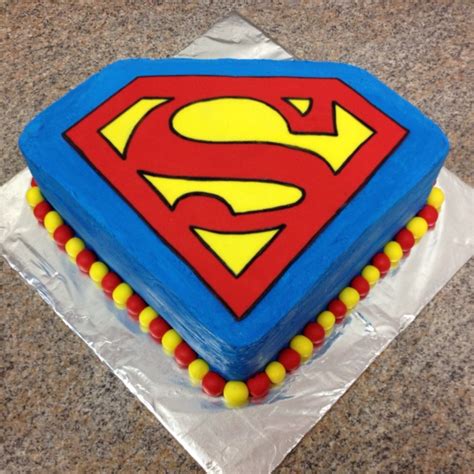 Superman Cake Ideas