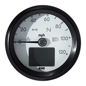 MMB Ultra Mini Basic Electronic Speedo 120 Mph ARM168385 ARH Custom USA