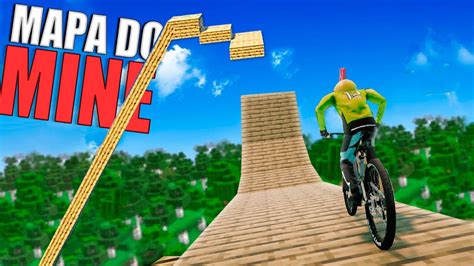 Maior Mapa Do Minecraft Bicicletas No Descenders Amigos YouTube