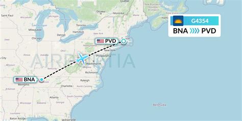 G4354 Flight Status Allegiant Air Nashville To Providence AAY354