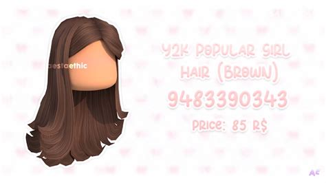 Pin By Porshea On Bloxburg Brown Hair Roblox Brown Hair Roblox Id