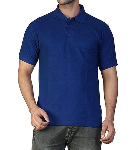 Mend Polo Cotton T Shirt 220 Gsm Men Plain Collar Cotton T Shirt