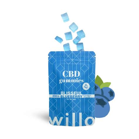 Willo Mg Cbd Blissful Blueberry Gummies Weedpedia Coupons Reviews