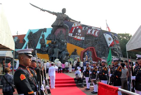 Andres Bonifacio 155th Birthday Anniversary Photos Philippine News