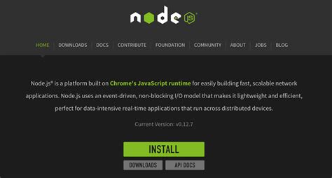 Nodejs คืออะไร เริ่มต้นใช้งาน Nodejs