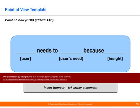 Design Thinking Frameworks & Models (PowerPoint) Slideshow View