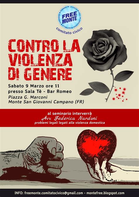 FREE MONTE MSGC Seminario Di Approfondimento Sulla Violenza Di Genere