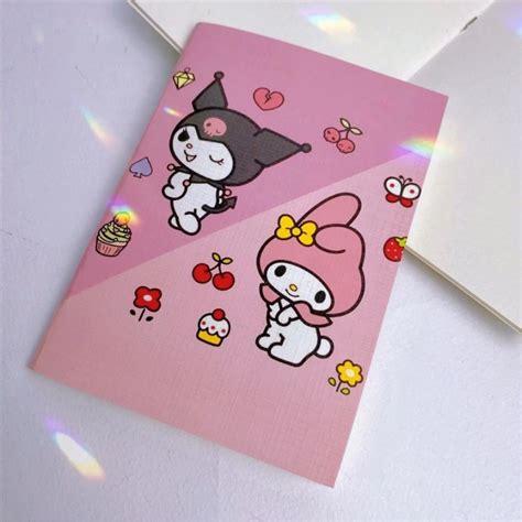 Kuromi X My Melody A6 Defter