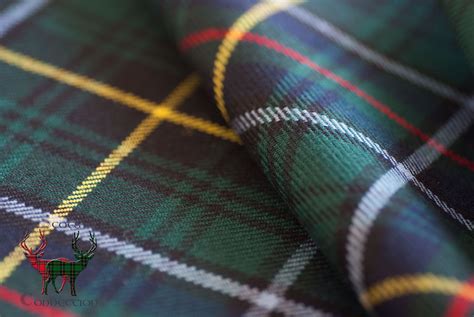 Macinnes Hunting Tartan Material And Fabric Swatches Tartan Material