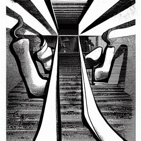 Monochrome Illustration By David A Trampier Stable Diffusion OpenArt