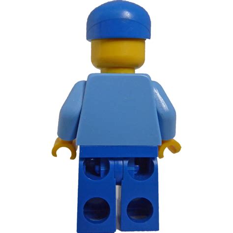 Lego Male In Jeans Overall With Red Hair Minifigure Brick Owl Lego