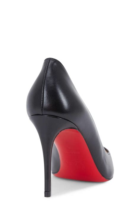 Christian Louboutin Eloise Black Nappa Leather Pump 85mm