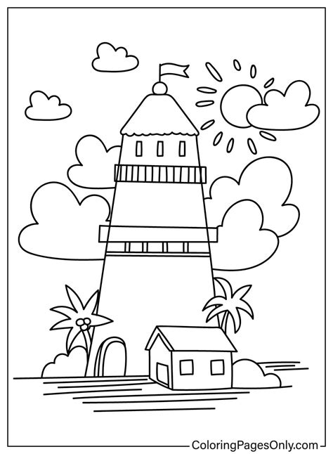 20 Lighthouse Coloring Pages Free Printable Pdf And Online Coloring