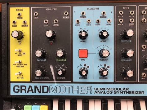 Moog Grandmother 32-Key Semi-Modular Analog Synthesizer | Reverb