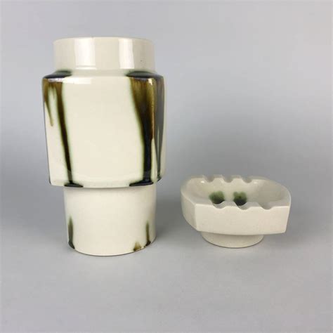 Set Of Vase And Ashtray By Ditmar Urbach Collection Marion