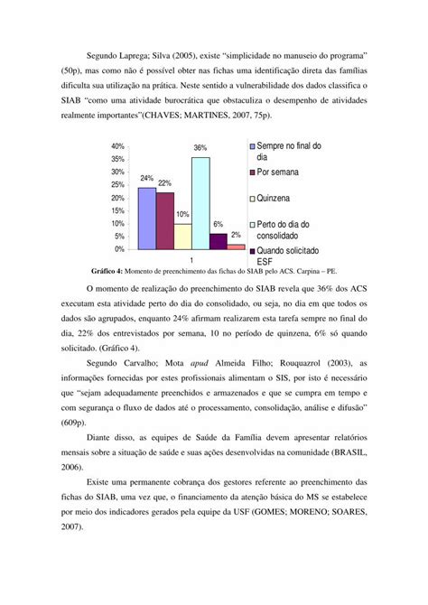 Pdf Fatores Que Influenciam No Preenchimento Das Redentor Inf Br