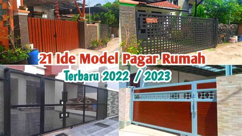 Ide Model Pagar Rumah Terbaru Yang Membuat Tampilan Rumah