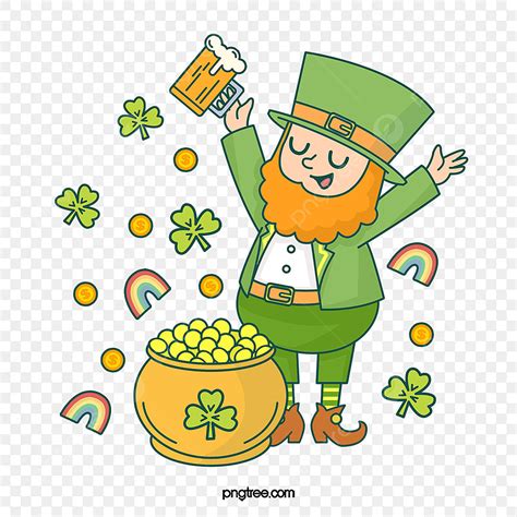 St Patricks Day Hd Transparent Hand Drawn St Patricks Day Cartoon