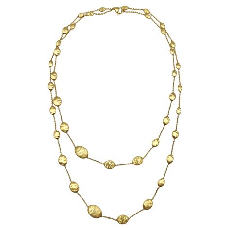 Marco Bicego Paradise Collection K Yellow Gold Mixed Gemstone Wave