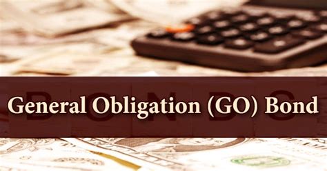 General Obligation GO Bond Assignment Point