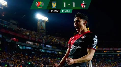 Resumen Atlas Sorprende Con Gol Y Empata A Tigres TUDN Liga MX TUDN