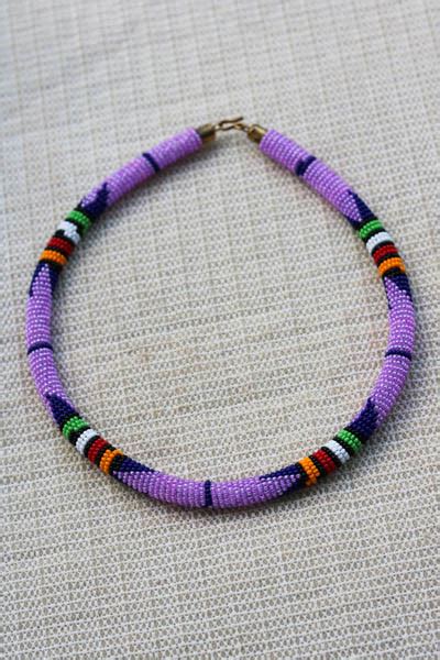 Matojo African Beaded Necklace Naruki