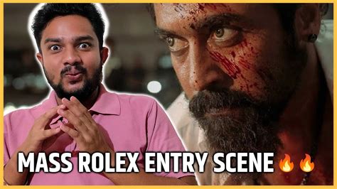 Mass Rolex ENTRY Scene REACTION Vikram Kamal Haasan Suriya