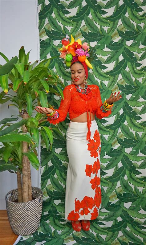 Diy Halloween Costume Carmen Miranda And The Tuttti Frutti Hat — Krystle