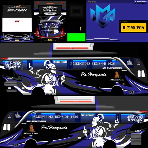 livery bussid bus simulator indonesia terbaik