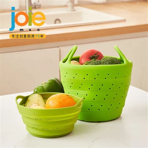 Joie Silicone Steamer Food Vegetable Vapor Cooker Foldable Steamer