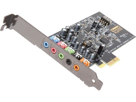 Creative Sound Blaster Audigy Fx Sound Card With Sbx Pro Studio